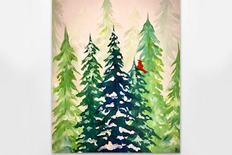 Paint Nite: Winter Pines II
